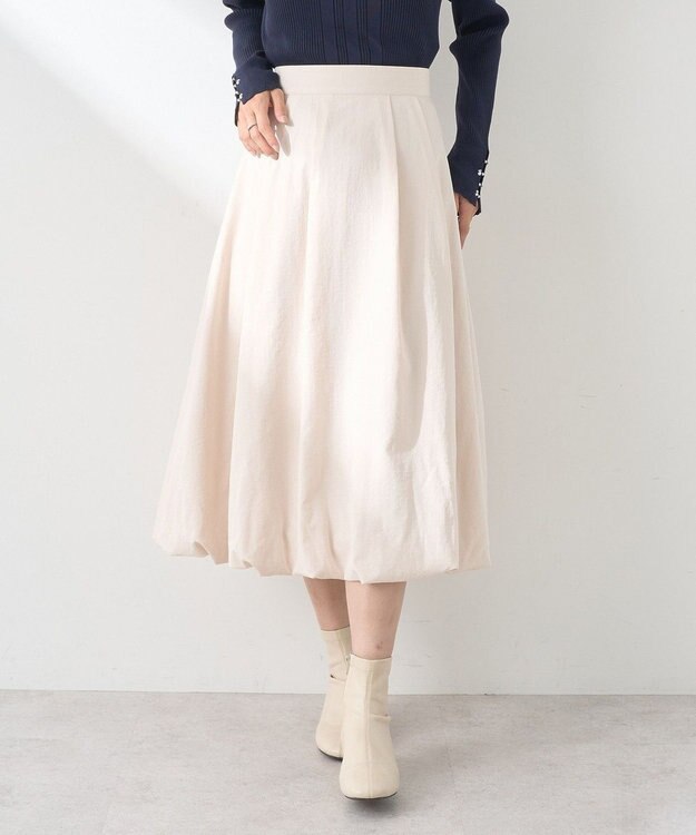 earth music&ecology バルーンスカート Ivory