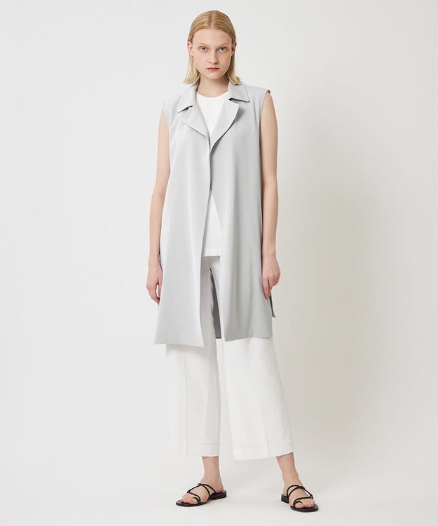 BEIGE， 【WEB限定・S-size】ENCALYPTNS / ロングジレ L.Gray