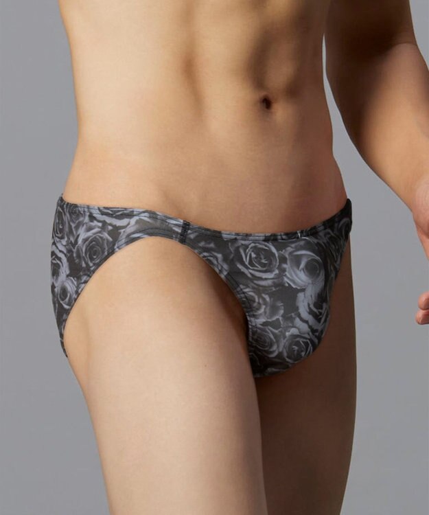 WACOAL MEN ブリーフ 【ハナコトバパンツ】 フロント立体設計 誕生日 記念日 前閉じ 下着 メンズ GF2221 /ブロス バイ ワコールメン ブラック