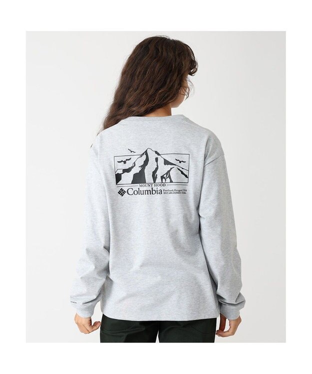 Columbia Columbia/ ロマビスタグラフィックロングスリーブTシャツ /コロンビア Columbia Grey Heather