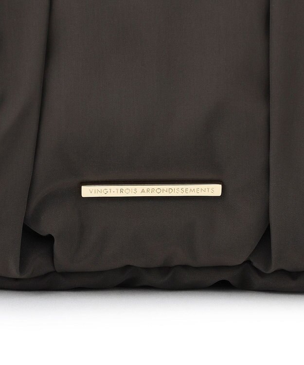 23区 パデット ショルダーバッグ ダークブラウン系