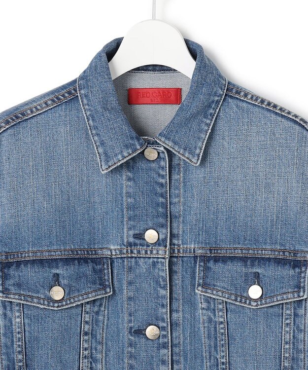 23区 L 【滝沢眞規子さん着用/RED CARD TOKYO×23区】オーバーサイズ デニム ジャケット ライトブルー系