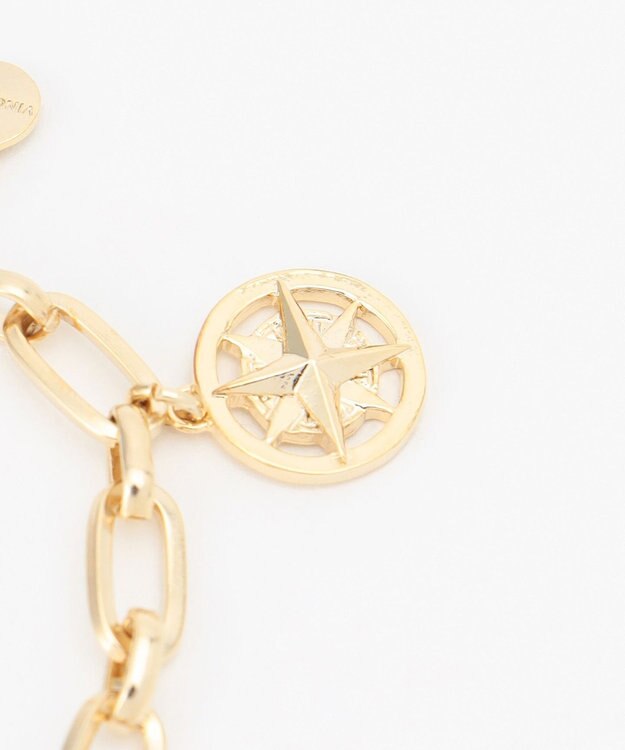 23区 コンパス モチーフ ブレスレット ゴールド系