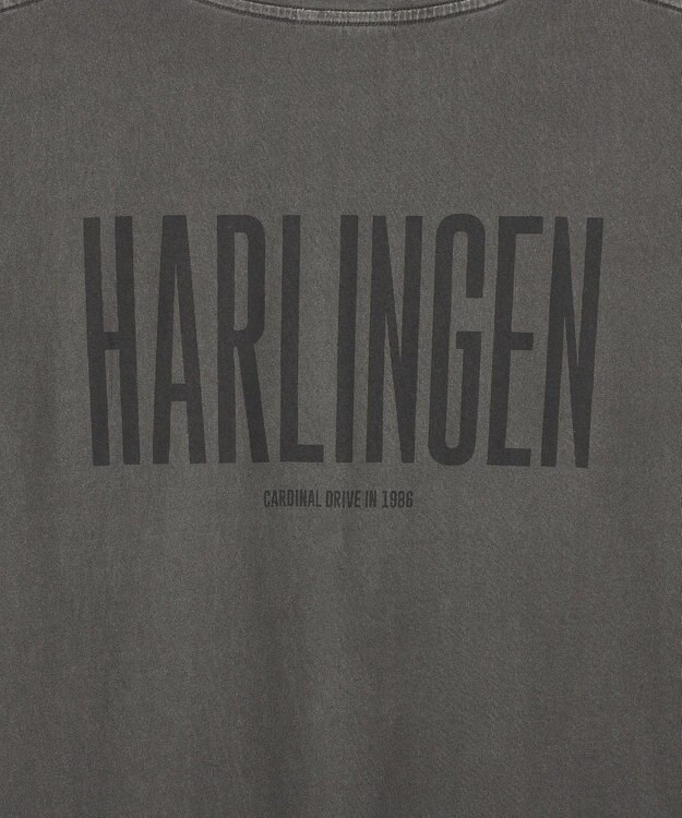 AMERICAN HOLIC バックロゴルーズＴシャツ Charcoal Gray