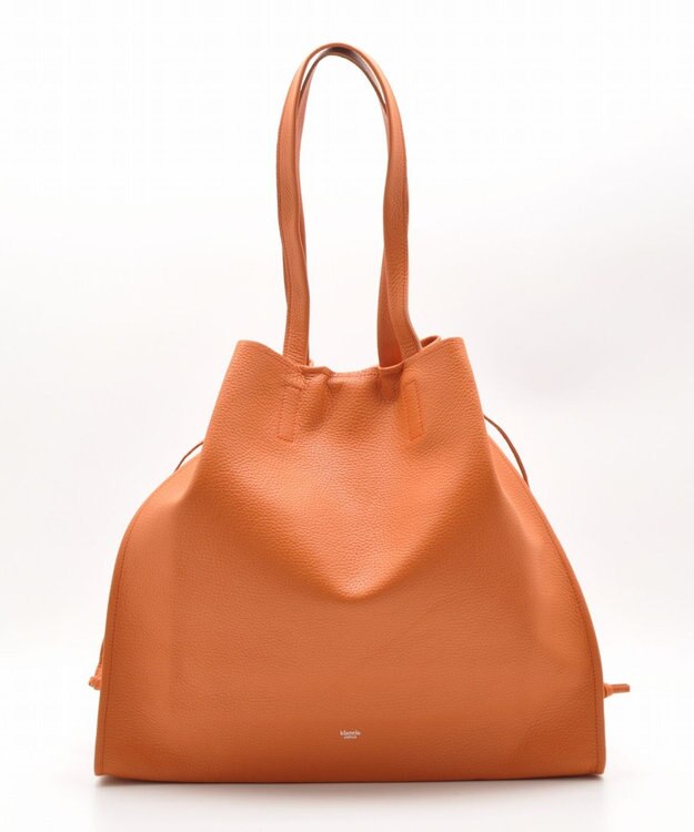 blancle シュリンクレザー スクイーズビッグトート ORANGE