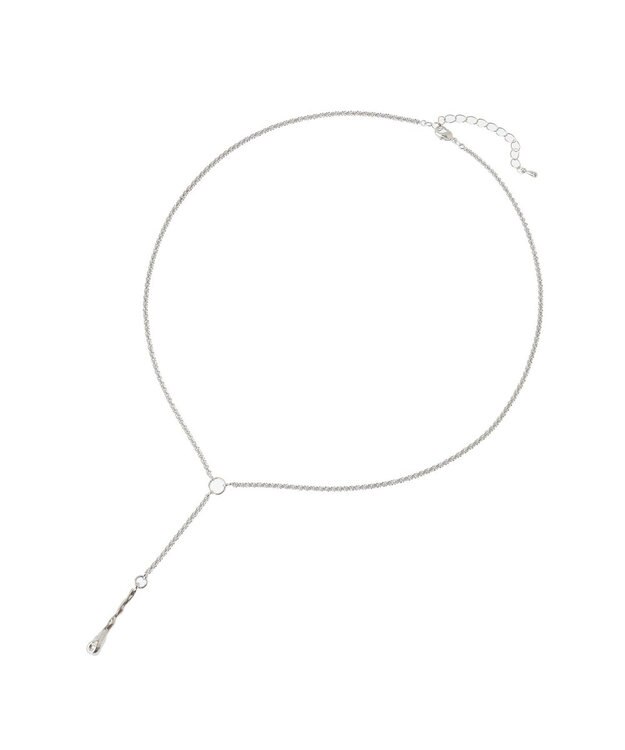 Green Parks ・ＨＡＬＦ　ＴＩＭＥ　Ｙ字ネックレス Silver