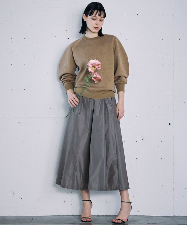 自由区 【カトリエムブーケ】Tricot iconique  ニットプルオーバー ベージュ