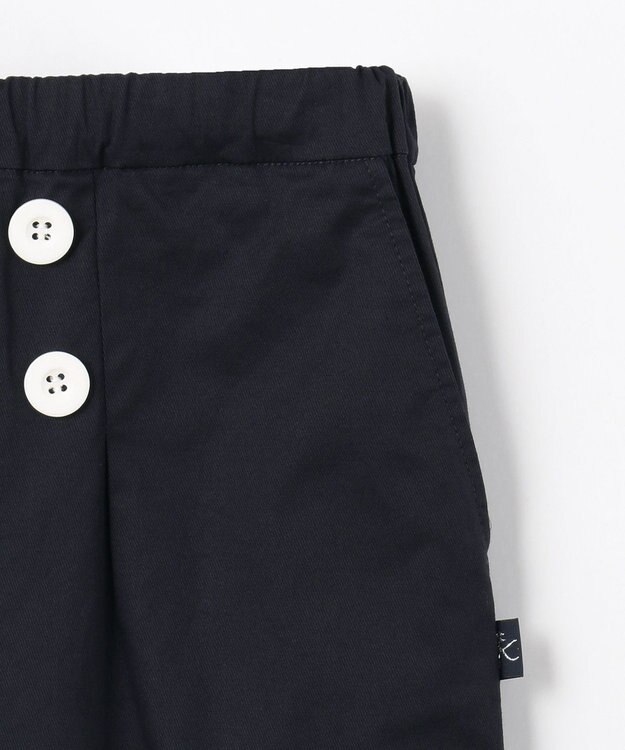 組曲 KIDS 【150-160㎝】マリン パンツ ネイビー