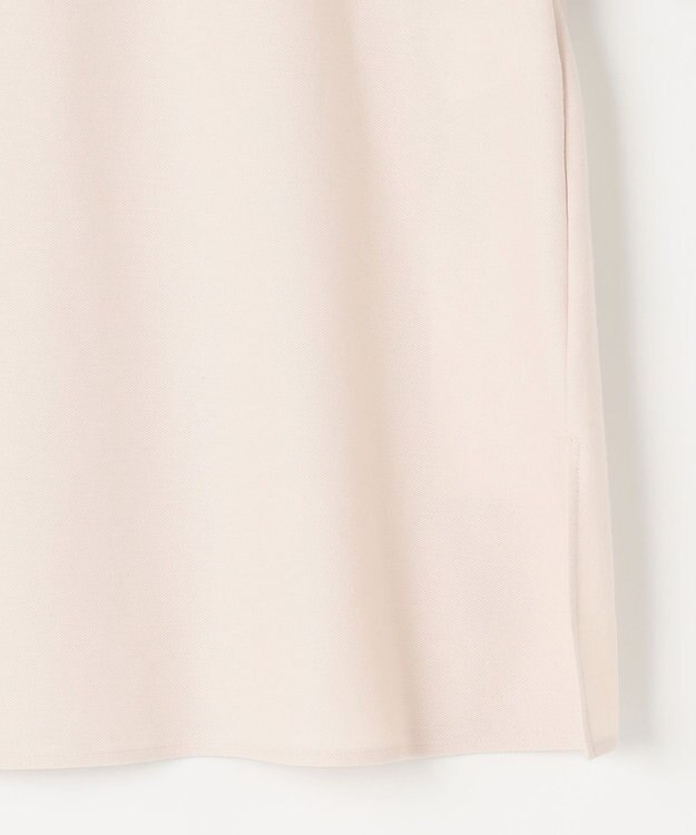 自由区 【WEB限定カラーあり】【UVカット・吸水速乾・洗える】ツイストプレーンラッフルスリーブ カットソー シャンパンベージュ