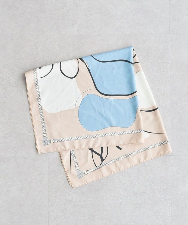 Green Parks ・モダンパターンスカーフ　９０×９０