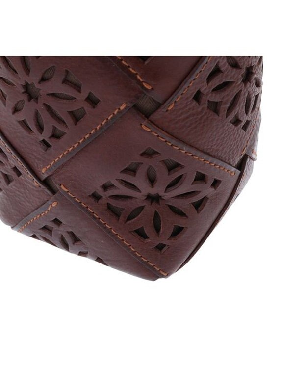 genten サステナブルカットワーク ポシェット ノウチャ