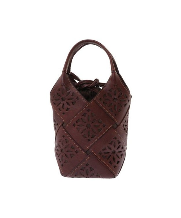 genten サステナブルカットワーク ポシェット ノウチャ