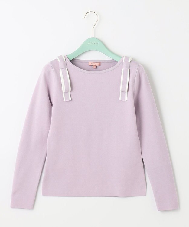 TOCCA 【洗える！】ETERNAL KNIT プルオーバー ラベンダー系