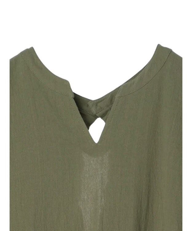 Green Parks ・ＥＬＥＮＣＡＲＥ　ＤＵＥ　バックリボンワンピース Khaki