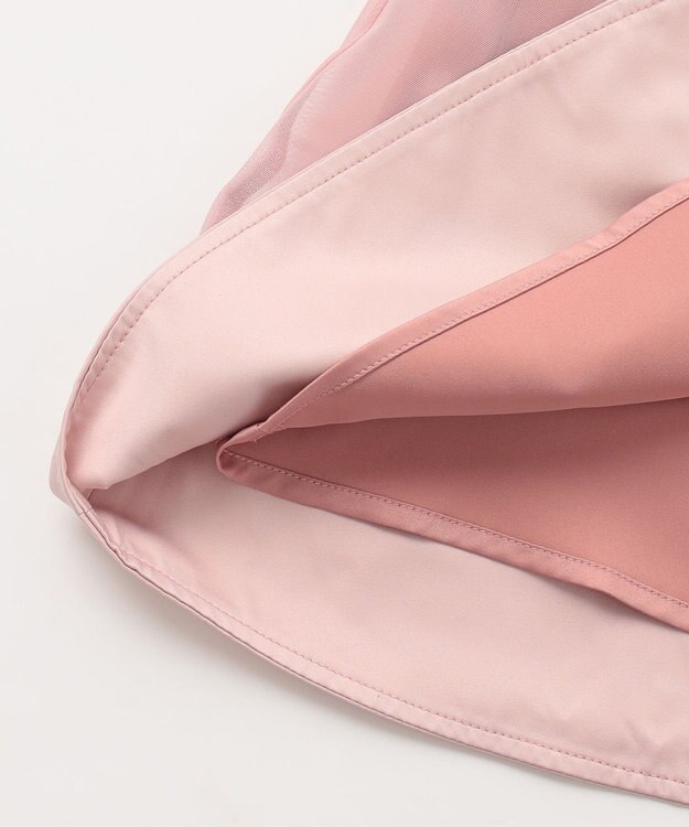 組曲 KIDS 【110-140㎝】チュールフレア ドレス ピンク