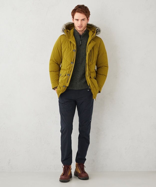 JOSEPH ABBOUD MOUNTAIN 【UNISEX】サスティナブル レジャーダウン イエロー系