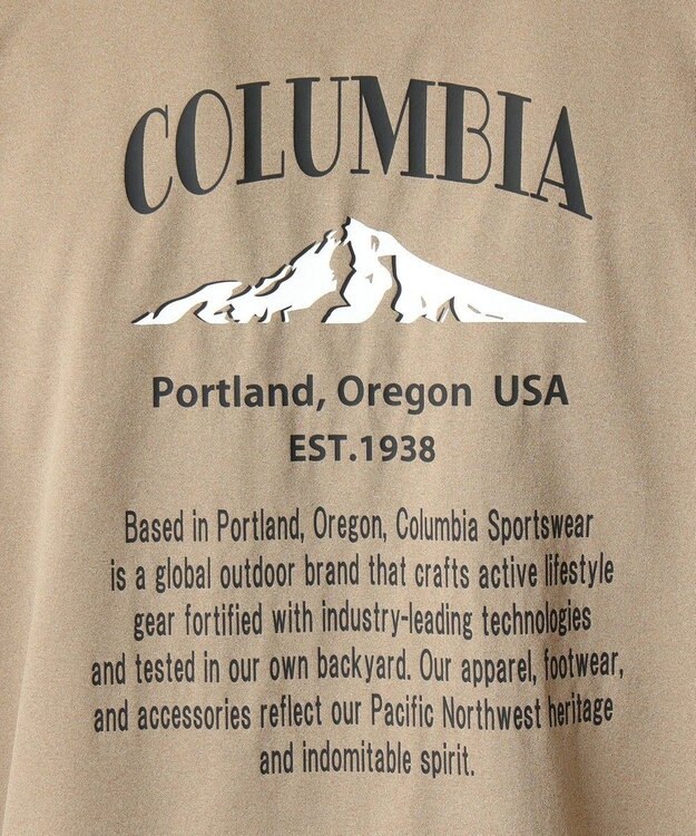 Columbia Columbia/ コールドベイダッシュショートスリーブTシャツ /コロンビア Flax Back Print