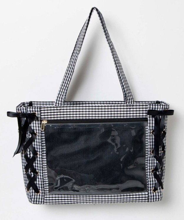 WEGO 【痛バ＆推し活グッズ】レースアップ痛バッグS 柄1