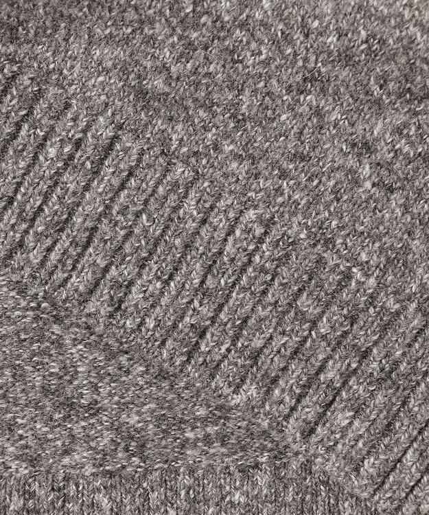 JOSEPH HOMME ツイストメランジ　ニットカーディガン グレー系