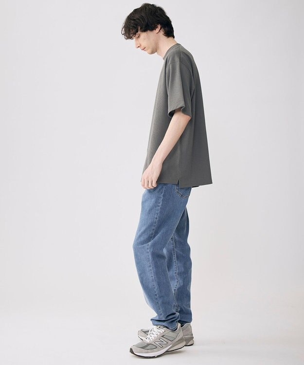 UNFILO MENS 【OCEANS YouTube 掲載】【UNFILO DENIM】 スリムテーパード ブルー