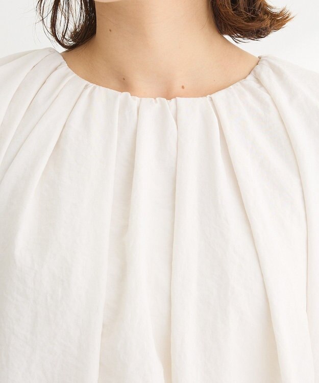 Green Parks ・ＥＬＥＮＣＡＲＥ　ＤＵＥ　バルーンブラウス Off White