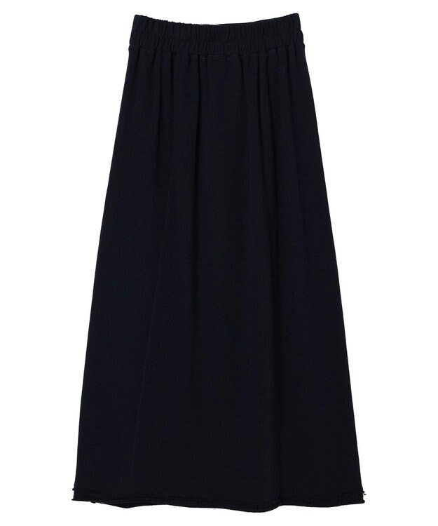 CRAFT STANDARD BOUTIQUE カットオフＡライン裏毛スカート Charcoal Gray