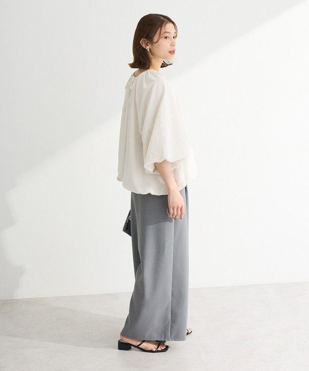 Green Parks ・ＥＬＥＮＣＡＲＥ　ＤＵＥ　バルーンブラウス Off White