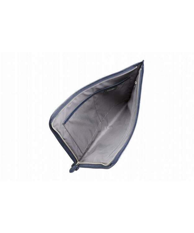 ACE BAGS & LUGGAGE ultima TOKYO ウルティマ トーキョー ライル クラッチバッグ A4サイズ セカンドバッグ オールレザー 冠婚葬祭・身の回り品収納に 77824 ネイビー