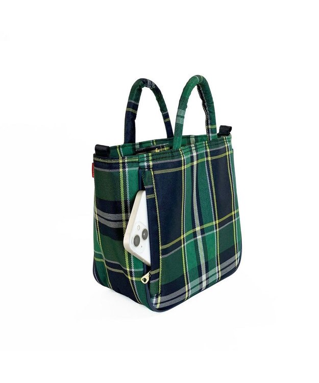 ROOTOTE 8464【サンリオ】IP.べビールー.チェック.ハローキティA 01：グリーン