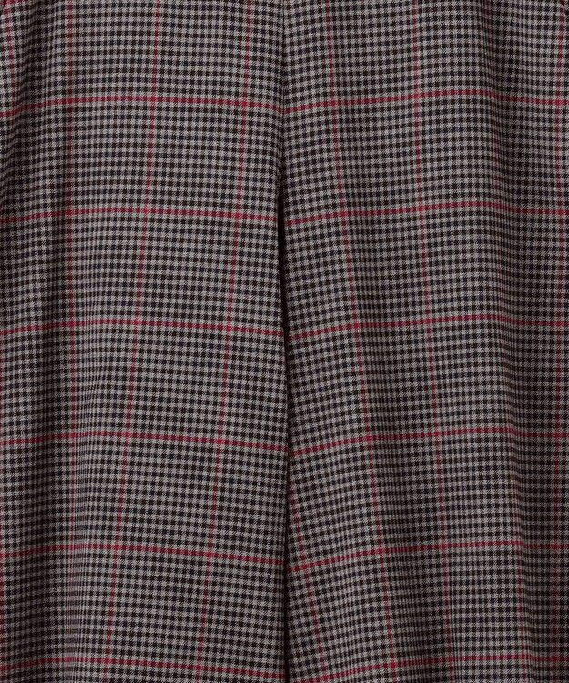 組曲 T/Rツイルストレッチ フレアパンツ ライトグレー系3