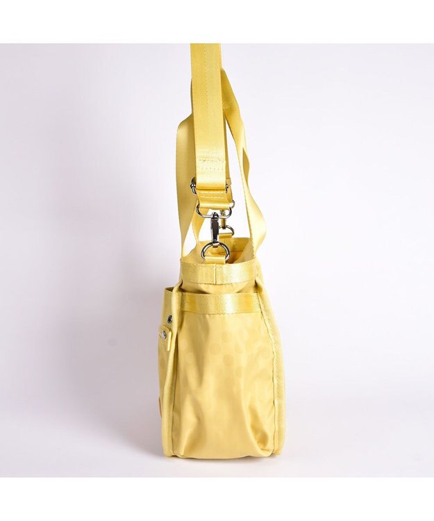 Y'SACCS 【PEANUTSコラボ】SNOOPY（スヌーピー） Polka Dots 2WAYトート イエロー