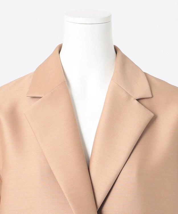 23区 L 【R(アール)】ウールシルクツイル コート ベージュ系