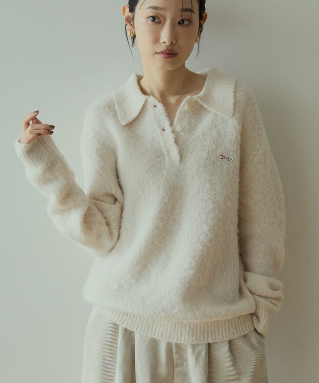 AMERICAN HOLIC PENNEY'Sニットポロシャツ Ivory