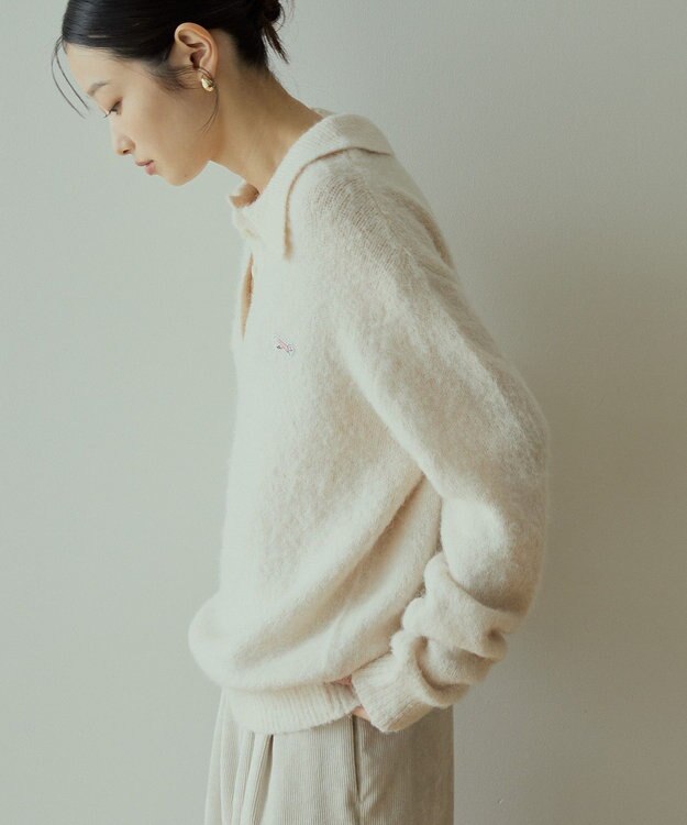 AMERICAN HOLIC PENNEY'Sニットポロシャツ Ivory