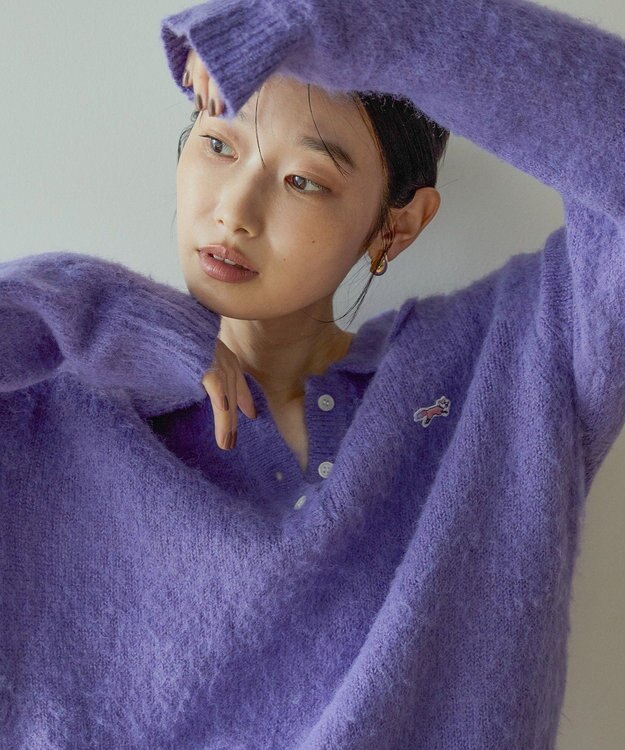 AMERICAN HOLIC PENNEY'Sニットポロシャツ Purple