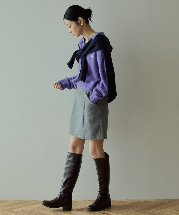 AMERICAN HOLIC PENNEY'Sニットポロシャツ Purple