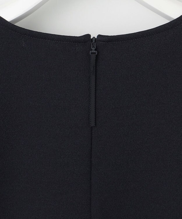 自由区 L 【セットアップ対応・洗える】ブークレダンボール カットソー ネイビー