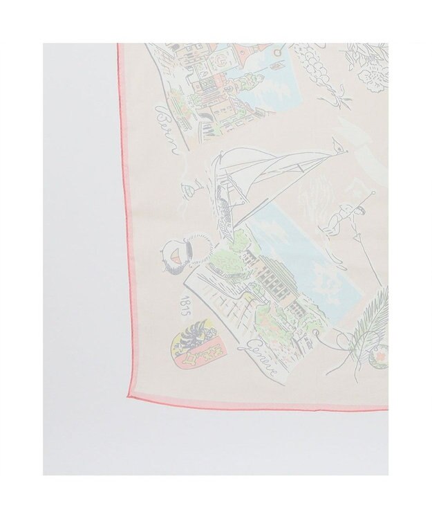 UNBILLION カシュネ cache nez / 横浜アーカイブシフォンスカーフ「スイス」 LBE