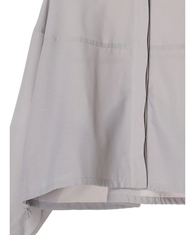 earth music&ecology シャツブルゾン Light Gray