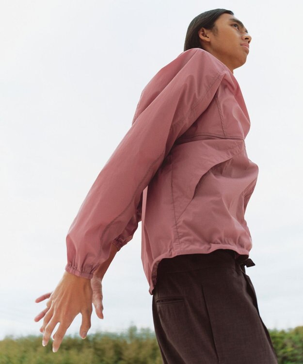 UNFILO MENS Light Move パーカー [24年春夏商品] ダスティ ピンク