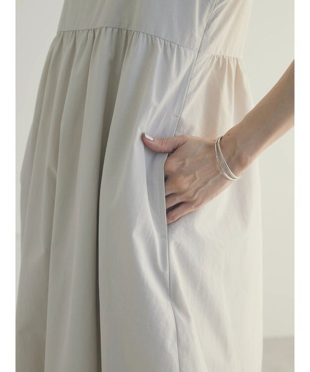 Green Parks armonia.バルーンワンピース Ivory