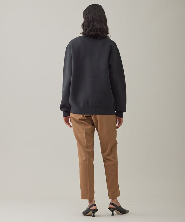 UNFILO MENS 【男女兼用/新色追加】スウェットライク ニットカーディガン [24年秋冬商品] ダークグリーン