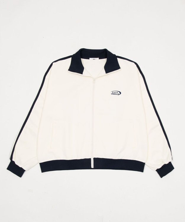 WEGO ライントラックジャケット オフホワイト