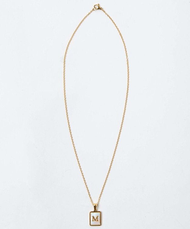 WEGO Lイニシャルネックレス 柄3