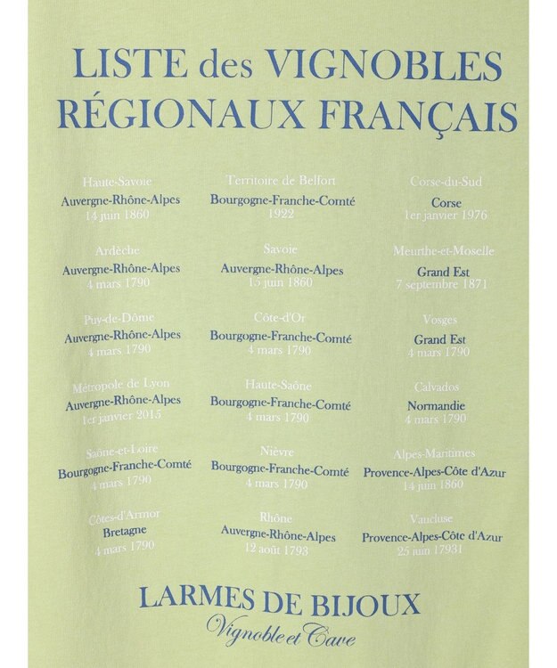 Green Parks 両面ロゴツアーボックスＴシャツ Lime Green