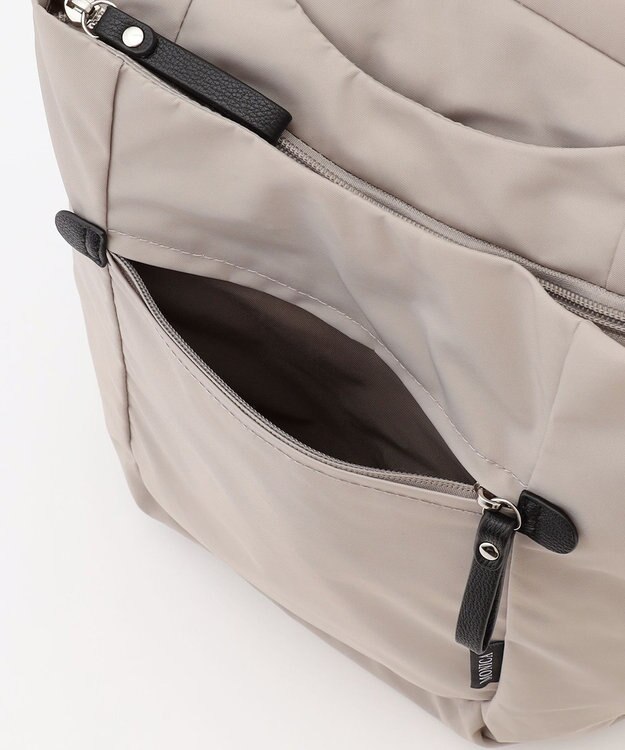 LA BAGAGERIE 【MONICA】ラウンドリュックサック ライトグレー