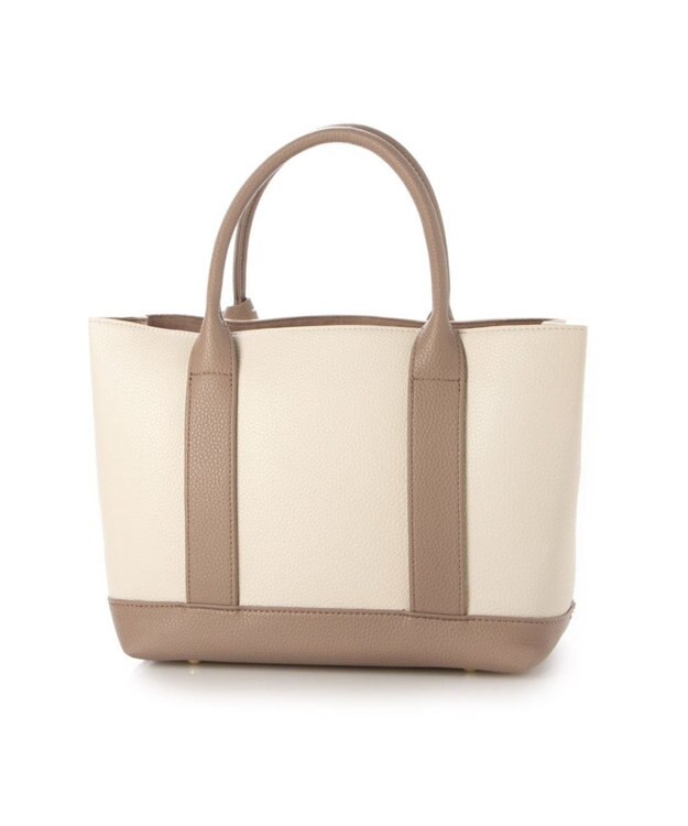 UNBILLION 【テレビ ドラマ着用アイテム】cachecache ショルダー付きパーテーション合成皮革トート OKMIX