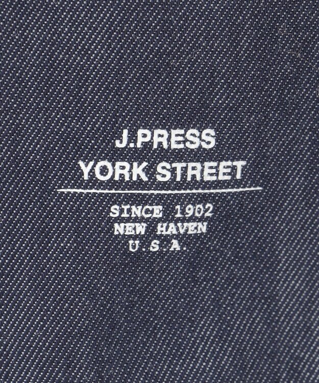 J.PRESS YORK STREET 【UNISEX】コットンライトオンスデニム シャツ / B.D. ネイビー系