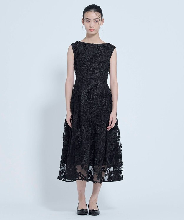TOCCA IN SEA FLOWER ドレス ブラック系5
