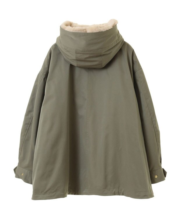 earth music&ecology マルチウェイマウンテンパーカー カーキ